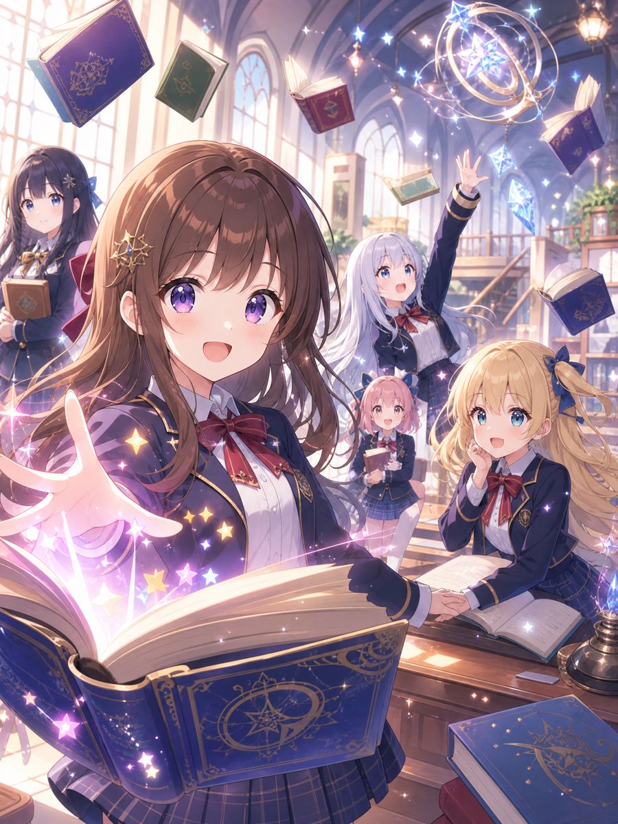 里番网动漫教程-魔法学院少女觉醒篇